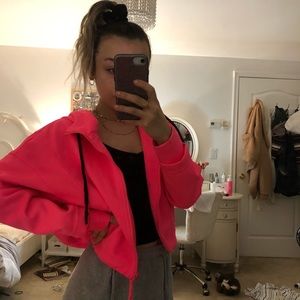 Zara neon pink jacket